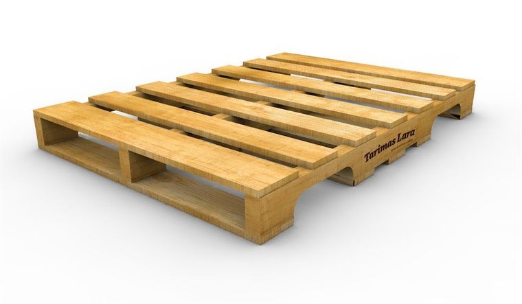 Tarima de madera nueva marca Tarimas Lara